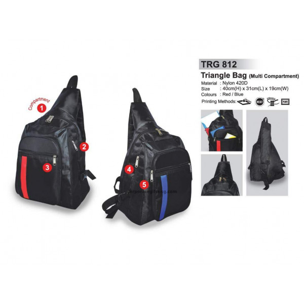 TRG 812 Triangle Bag (Multi Compartment)